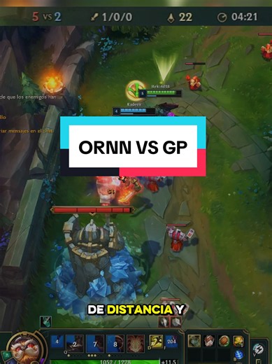 Ornn VS Gangplank y una partida imposible de remontar en League of Legends. #leagueoflegends #leagueoflegendsriotgames #ornn #bekindxp