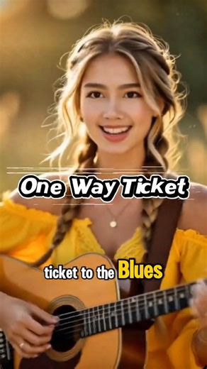 One Way Ticket – popular version by Tanja Thomas #music #lyrics
