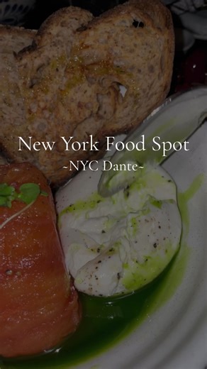 Dante NYC is a legendary circa-1915 Italian cafe serving small plates & cocktails in an updated historic setting. #fyp #fypシ #fypシ゚viral #newyorkfood #nycfood #newyorkcity #newyork #nyc #food #foodtiktok #italianfood #burrata #espressomartini #butternutsquash #butternutsquashsoup #steak #foiegras #salmon #viraltiktok #gourmet #gourmetfood #datenight #girldinner #viral
