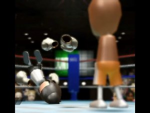 Wii Sports Boxing:Exhibition-Eva vs. Matt