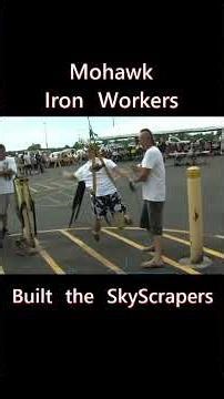 Mohawk Iron Worker's Built America's Skylines #MohawkIronWorkers #DowntownNewYork