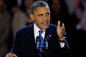 In victory speech, Obama calls for climate action, citizen engagement