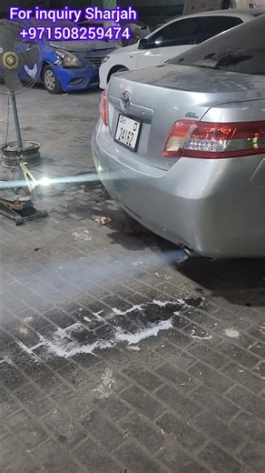 Toyota Camry General Tuning 🔥 Fuel Average Improved Catalytic Converter Live Cleaning Sharjah Garage