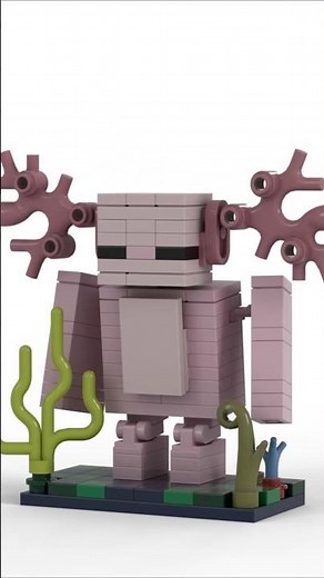 LEGO minecraft | axolotl warden