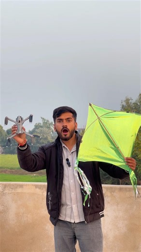 Drone Camera Vs kite 🪁 Flying testing challenge