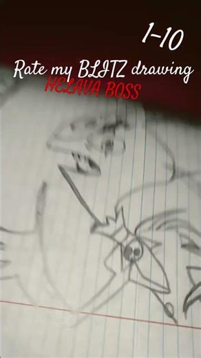 BLITZ DRAWING! 😍🤩 #art BLITZ