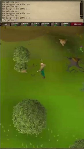 I got 11 Woodcutting on my 99 one at a time UIM - OSRS