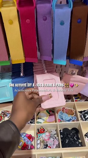 Activité DIY tendance à Paris avec accessoires personnalisés