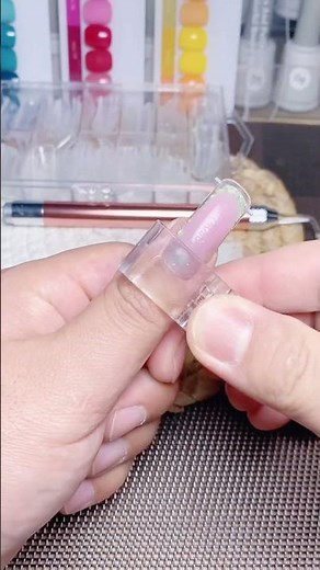 Poly gel nail idea #nailart