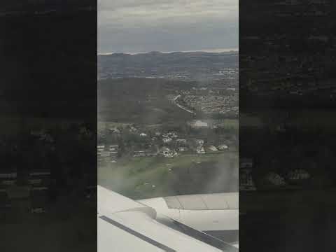 Edelweiss Airbus A320-214 landing Edinburgh (EDI) airport - March 31, 2025