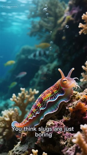 The Zombie Slug That Grows a New Body! This tiny sea slug can detach its head and regrow a whole new body in just 3 weeks. Scientists call it the ultimate survivor. #SeaSlug #ZombieAnimal #WeirdAnimals #FYP #Viral