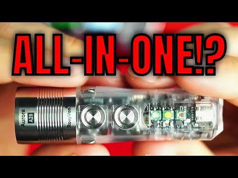 The Ultimate Keychain Flashlight? RovyVon A28