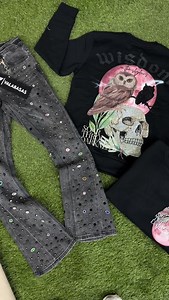 Available Now 🔥🌐 Valabasas Stacked Denim $145 RST CREW sweatshirt $90 ❗️Available in store & online Now ❗️ 🌐FSFNYC.com🌐 | First Stop Fashion