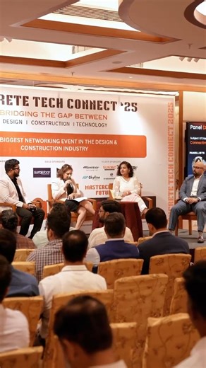 Concrete Tech Connect 2025 — a new chapter for construction and design in Goa. Held on 8 November 2025 at Fortune Miramar, Goa, the event brought together architects, interior designers, engineers, consultants, and innovators to explore the future of smart building. What unfolded: • Industry panel with bold insights • Live workshop with practical demonstrations • Networking with top industry professionals • Innovation showcases from leading brands • Collaboration zone where ideas and partnership