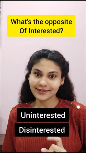 Brisktalks_by_Sherlydavid on Instagram: "What's the Opposite of Interested? #english #Vocabulary #brisktalksbysherlydavid"