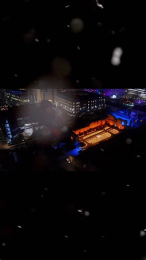 Reading Abbey Christmas illuminations #Dji #Christmas #2025