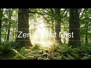 Zen Forest Mist 🌿 | 4K Animated Wallpaper (8s Seamless Loop) | Calm Nature Ambience