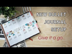 2025 New Bullet Journal Setup