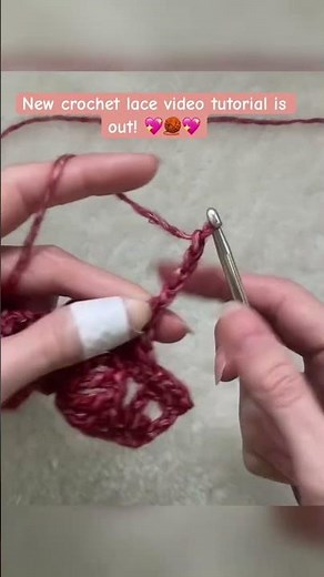 Beginner-friendly 2 row repeat! #crochet #crochettutorial