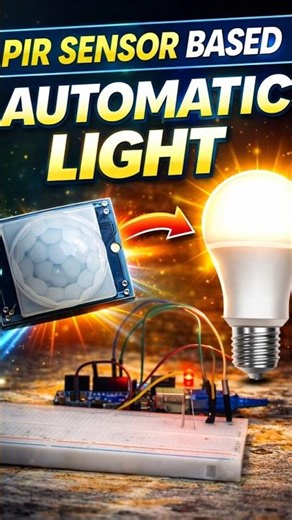 👉 Someone enters… and THIS happens 😳💡”😳 (Arduino Magic!)” #arduino #arduinoproject #diy #robot