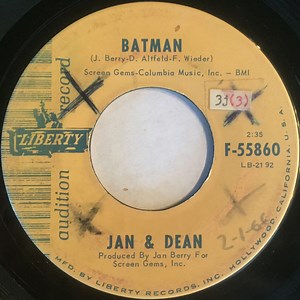 Jan & Dean - Batman / Bucket "T"