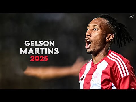 Gelson Martins 2025 - Crazy Skills, Assists & Goals - Olympiacos | HD