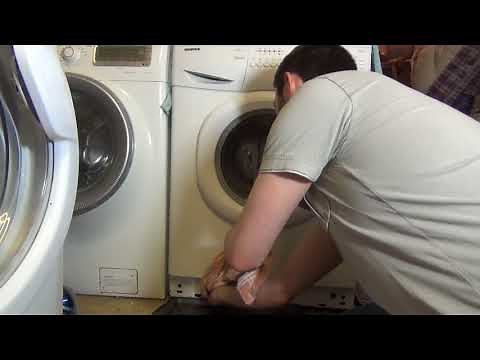 How to Tip #55 : locate and remove coin drain filter trap on a Hoover Nextra Washing Machine
