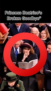 Princess Beatrice: The Goodbye She Never Got To Finish #shorts #trending #viral