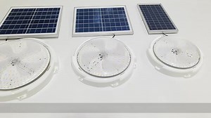 Indoor Solar Lights Solar Shed Light Dimmable Remote Control Solar...