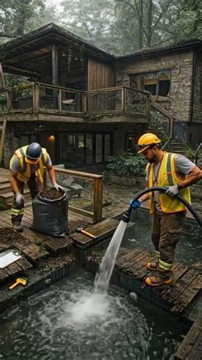 Abandoned Forest House Restoration Timelapse | Unreal Transformation #Shorts