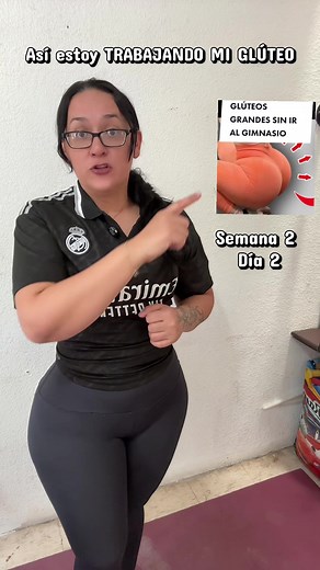 Entrenamiento de glúteos en casa sin gimnasio - Semana 2 Día 2