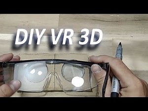 How To Make VR Cardboard Easy - DIY Virtual Reality Glasses Simple V1