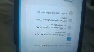 What is the main difference between HTML and XHTML?A. HTML is... | Filo