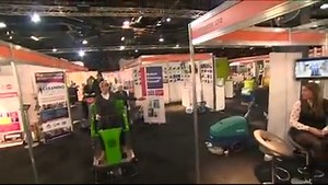 Steph orchestrating her cleaning ensemble this morning! ;) | BBC Breakfast