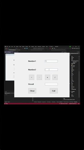 Built a Simple Calculator Using C# 🧮