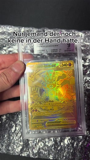 Goldkarte Lucario Pokémon #pokemon #pokemontcg #goldkarte #lucario #megaentwicklung
