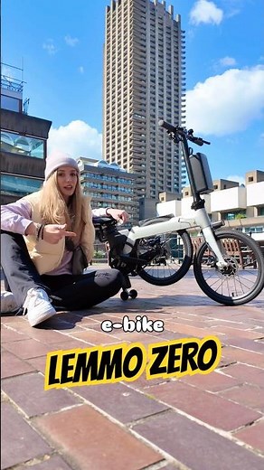 This ebike can fly, fold, fit in tiny spaces and is packed FULL of technology ✈️