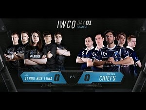 ANX vs CHF Highlights - ALBUS NOX LUNA vs CHIEFS ESPORTS CLUB – IWCQ BRAZIL 2016 – Day 1