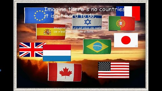 John Lennon - Imagine (avec paroles traduites en français) par BD