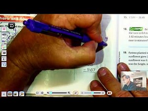 5th grade GO Math: Lesson 3.9 Subtract Decimals pages 143-146