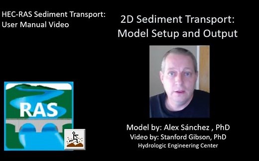 HEC-RAS 2D Sediment Modeling - YouTube
