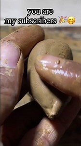 EASY CLAY FRUIT ART 🥭 | LEARN TO SCULPT A PAPAYA STEP BY STEP #shortvideo