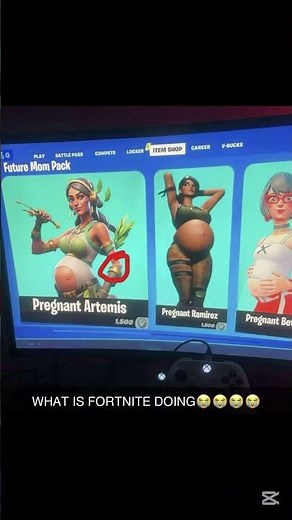 Fortnite pregnant skins wtf 🤣🤣#trending #fortnite #memes #fortnitememes #shorts #funny #videogames