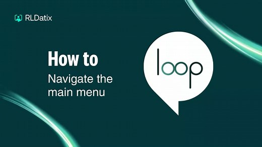 Navigate the main menu