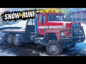 We Tried to Race in Multiplayer and It was a Disaster! - Snowrunner Gameplay