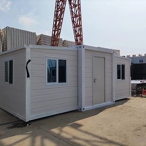 [Hot Item] 2024 New Design 20FT or 40FT Quick Build Expandable Container House Steel Frame Structure Expandable Container Hous