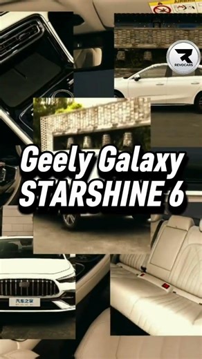 The Geely Galaxy STARSHINE 6 is the most fuel-efficient hybrid in the world. #shorts