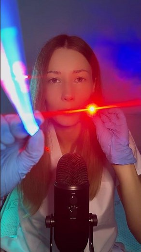 Let’s Check Your Vision 👀 ASMR Doctor Roleplay #tingles #sleepasmr #doctor