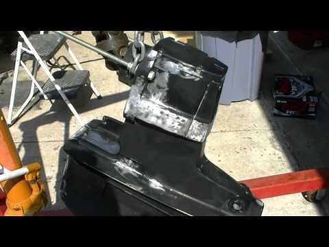 How to Paint a Mercruiser outdrive and make it bulletproof VLOG# 45
