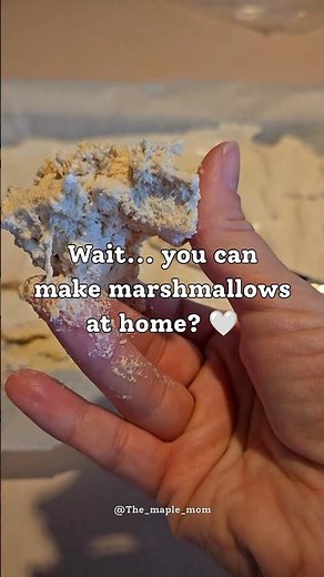 POV: You learn to make Marshmallows from scratch #recipe #homemade #momlife